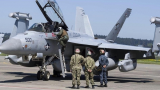 Mỹ điều máy bay Hải quân tăng cường phòng thủ cho NATO