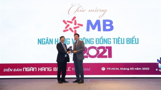 MB nhận giải thưởng “Ngân hàng tiêu biểu vì cộng đồng” năm 2021