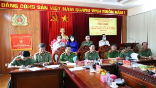 Cụm Thi đua số 9 ký giao ước thi đua phong trào “Vì An ninh Tổ quốc”