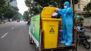 Xử lý chất thải có nguy cơ gây nhiễm COVID-19 trong dân cư
