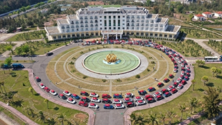 100 xe VF e34 lập kỷ lục “Đoàn caravan xe điện nhiều nhất Việt Nam”