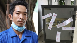 Khởi tố kẻ trộm két sắt gần UBND xã