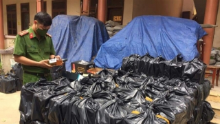 2 xe ô tô chở 1.800 chai rượu lậu trị giá gần 1 tỉ đồng