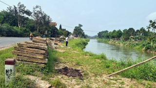 Sửa chữa công trình thủy lợi hư hỏng do bão lụt kiểu… “rùa bò”