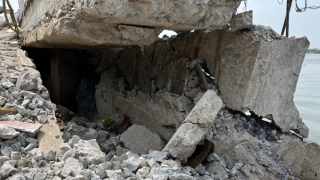 Đồng Tháp tìm phương án xử lý kè trăm tỷ chưa xóa bảo hành đã lún nghiêng