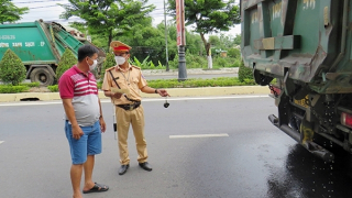 Đảm bảo trật tự ATGT địa bàn giáp ranh