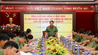 Tiếp tục xây dựng lực lượng Cảnh vệ CAND tinh nhuệ, hiện đại