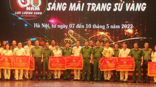 Bế mạc Liên hoan văn nghệ quần chúng lực lượng CSND