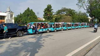 Quản lý chặt hoạt động xe điện bốn bánh tại các khu du lịch