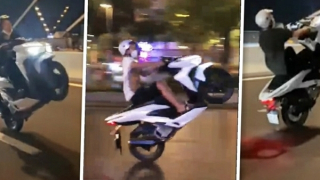 Bốc đầu biểu diễn quay tiktok bị  “bốc” về phường