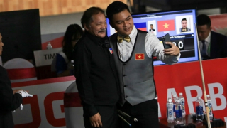 Cơ thủ Việt Nam vinh hạnh khi được thi đấu với huyền thoại Billards thế giới