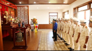 Tuyên dương Thanh niên Công an Ninh Thuận tiên tiến làm theo lời Bác