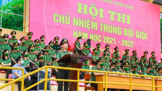 Học viện ANND tổ chức Hội thi Chủ nhiệm trung đội giỏi