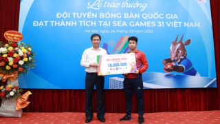 Vinh danh chiếc HCV quý giá sau 19 năm chờ đợi tại SEA Game 31