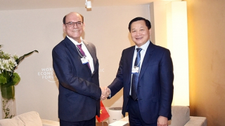 Hoạt động của Phó Thủ tướng Lê Minh Khái tại Davos