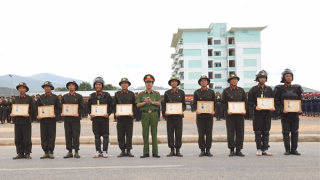 Nâng cao khả năng công tác, chiến đấu cho chiến sĩ mới