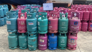 Phát hiện công ty sang chiết gas trái phép số lượng lớn