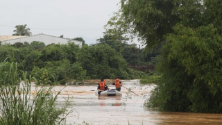 Công an Thái Nguyên tham gia khắc phục hậu quả thiên tai