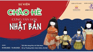 “Chào hè cùng văn hoá Nhật Bản” tại Bảo tàng Phụ nữ Việt Nam