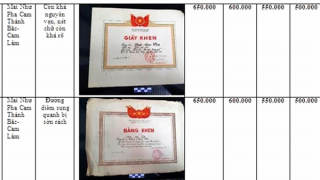 "Biến" kỷ vật chiến tranh do cựu chiến binh trao tặng thành… mua sắm