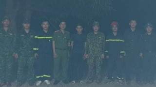 Xuyên đêm băng rừng Bắc Hải Vân ứng cứu nam sinh viên bị lạc