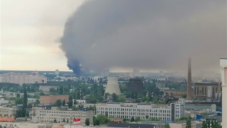 Xuất hiện hàng loạt vụ nổ lớn rung chuyển Kiev