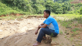 Bãi thải các công trình điện gió sạt lở bồi lấp đồng ruộng