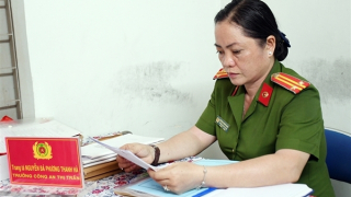 Nữ trưởng Công an thị trấn năng động, gương mẫu