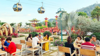 Nhiều hạng mục, công trình thu hút du khách tại Khu du lịch Cáp treo Núi Sam