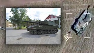 Pháo Na Uy vừa ra trận ở Ukraine đã bị pháo Nga phá hủy