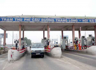Trạm BOT Bắc Thăng Long - Nội Bài tăng thời gian thu phí hoàn vốn