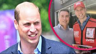 Hoàng tử Anh William… bán báo dạo trên đường phố London