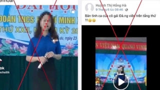 Nữ sinh viên bất ngờ bị cắt ảnh, gán ghép vu khống