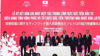 Vĩnh Phúc trong kết nối hợp tác phát triển Việt Nam-Nhật Bản