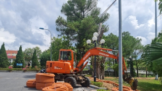 Đình chỉ thi công tại Nghĩa trang Liệt sĩ Quốc gia Đường 9