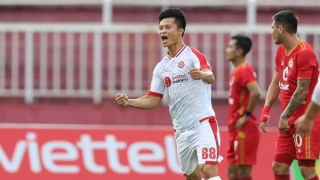 Ghi bàn duy nhất trong trận, cầu thủ Viettel tiết lộ đó là quà tặng vợ sắp cưới