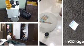 Phát hiện nhóm đối tượng vào quán King Cafe Hotel sử dụng ma túy