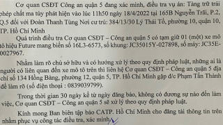 Truy tìm chủ xe máy liên quan vụ tàng trữ ma túy