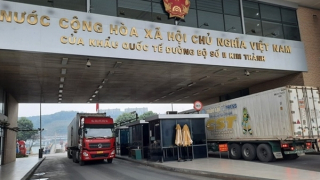 Tạm dừng toàn bộ hoạt động xuất, nhập khẩu qua cửa khẩu quốc tế số II Kim Thành