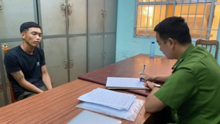 Trên đường tuần tra, bắt 2 tên trộm