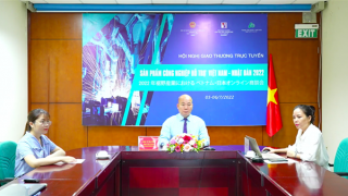 Giao thương trực tuyến sản phẩm công nghiệp hỗ trợ Việt Nam - Nhật Bản