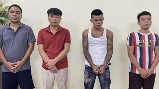 Khóa tay nhóm đối tượng vụ nổ súng hỗn chiến trong đêm