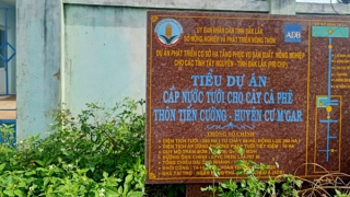 Sai phạm tại dự án cấp nước tưới cà phê: Yêu cầu tỉnh Đắk Lắk sớm xử lý dứt điểm