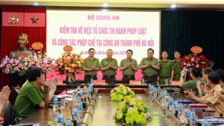 Thông qua dự thảo kết luận kiểm tra một số mặt công tác của Công an TP Hà Nội
