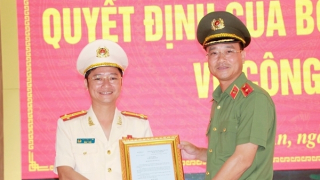 Công an Nghệ An có 2 tân Phó giám đốc