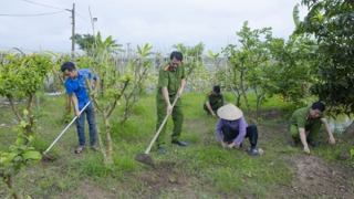 Cụm Công an xã liên kết giữ gìn an ninh trật tự