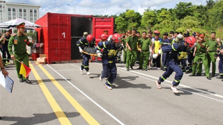 Sôi nổi hội thi nghiệp vụ cứu nạn cứu hộ toàn quốc lần thứ II – cụm I tại Sơn La