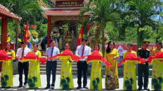 Khánh thành Khu nhà tưởng niệm anh hùng liệt sĩ khe 9 Khúc