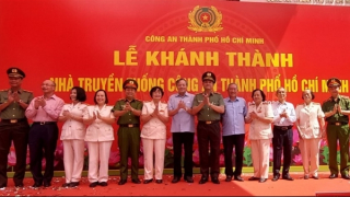 Khánh thành Nhà truyền thống Công an TP Hồ Chí Minh