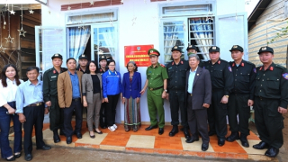 Bộ Tư lệnh Cảnh sát cơ động xây nhà tình nghĩa, tri ân người có công